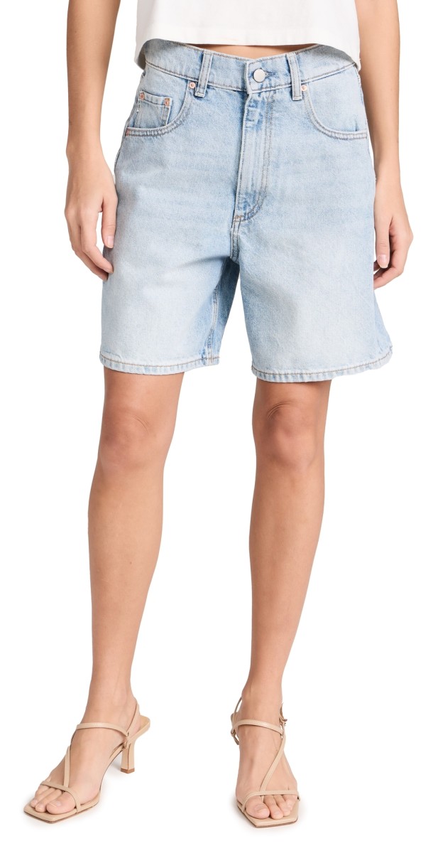 DL1961 Taylor Shorts: Ultra High Rise 7' Vintage Light (Vintage)