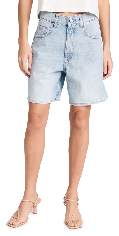 DL1961 Taylor Shorts: Ultra High Rise 7' Vintage Light (Vintage)