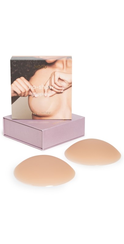 NOOD No Show Grippies Non Adhesive Covers No.3 Buff