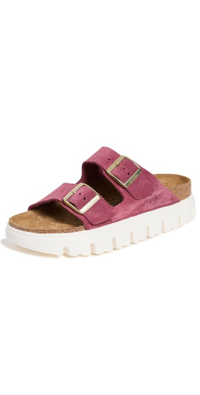 Birkenstock Arizona Chunky Sandals Berry Crush