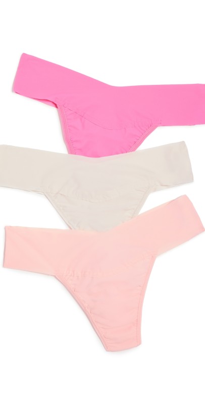Hanky Panky BreatheSoft Natural Rise Panties 3 Pack Multipack