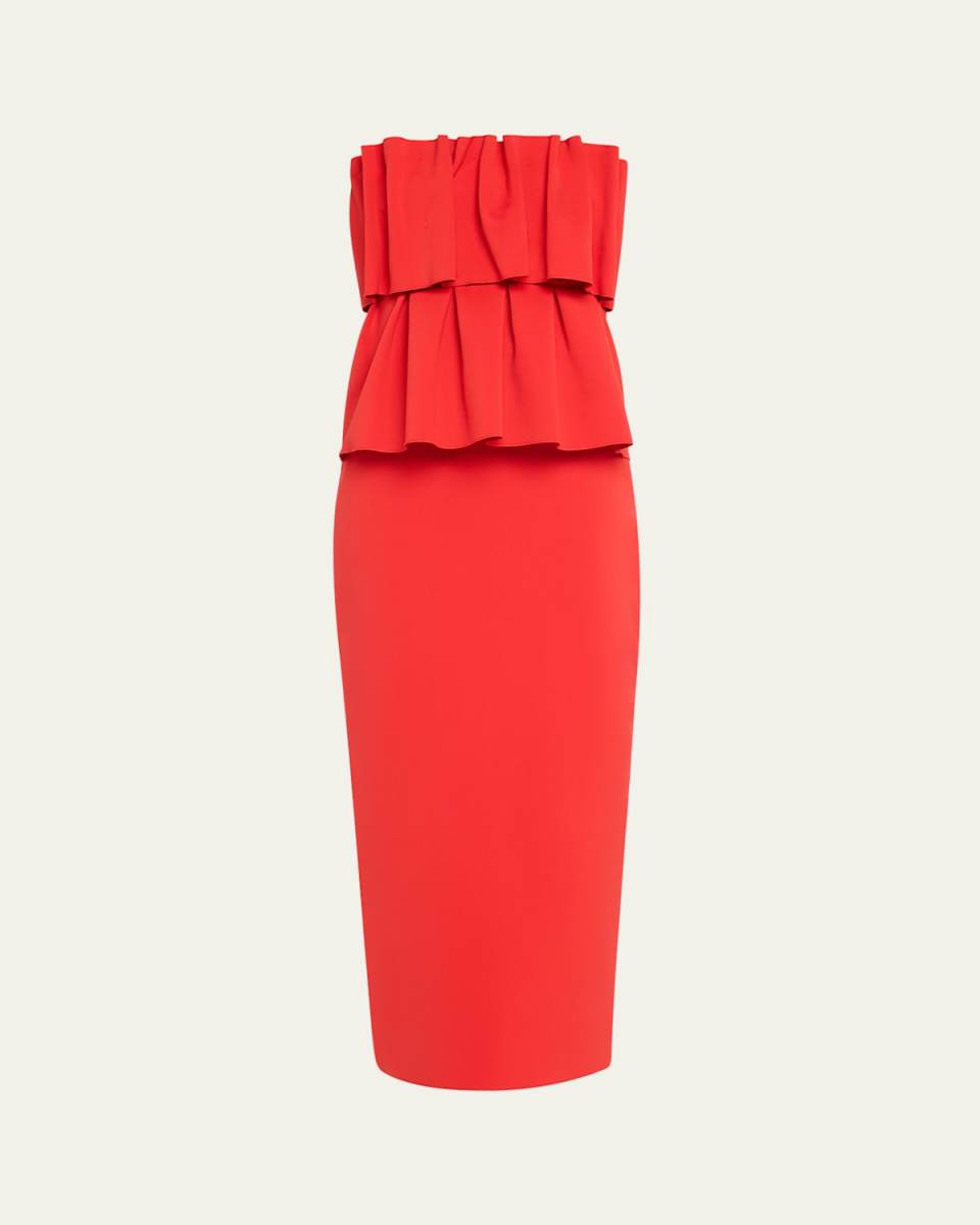 Sculpted Slim Midi Dress