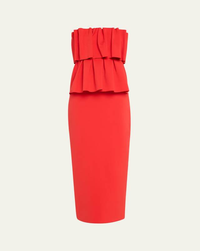 Sculpted Slim Midi Dress