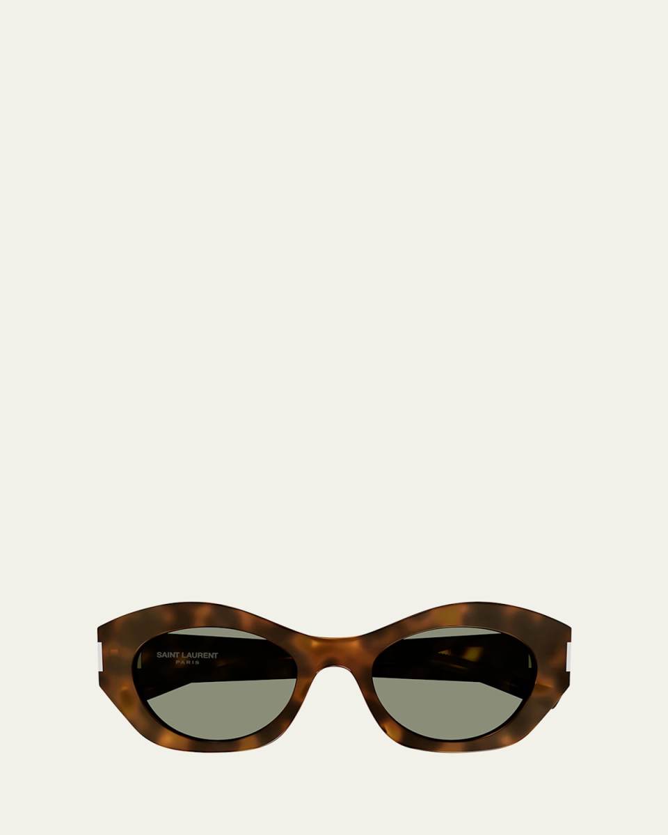 Logo Acetate Cat-Eye Sunglasses