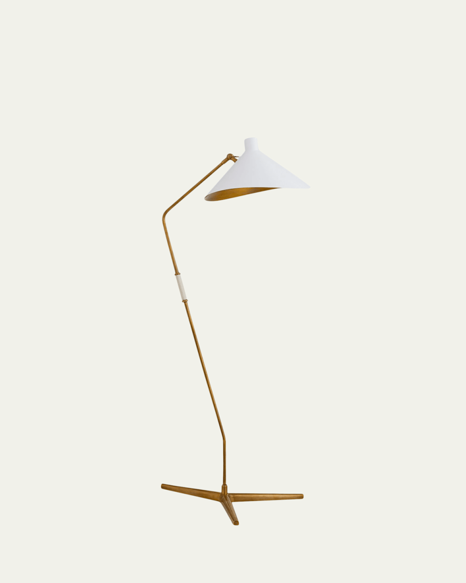 Mayotte Large Offset Floor Lamp By AERIN