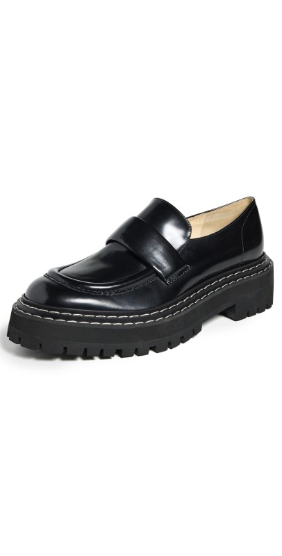Proenza Schouler Lug Sole Loafers Black