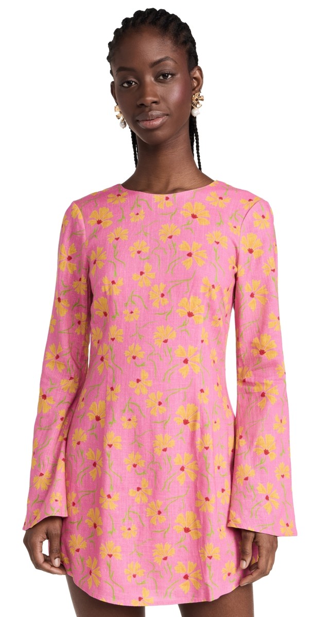 The Wolf Gang Marli Mini Dress Candy Floral