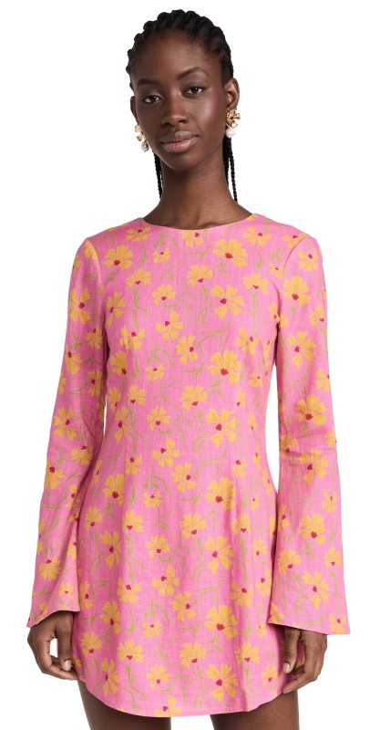 The Wolf Gang Marli Mini Dress Candy Floral
