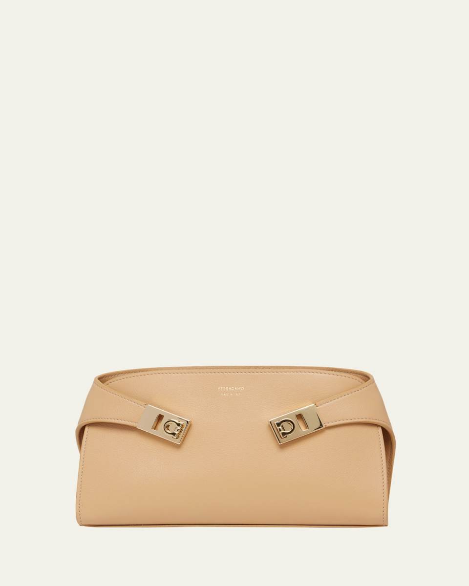 Mini Hug Leather Crossbody Bag