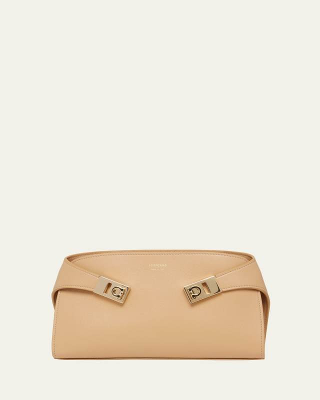 Mini Hug Leather Crossbody Bag