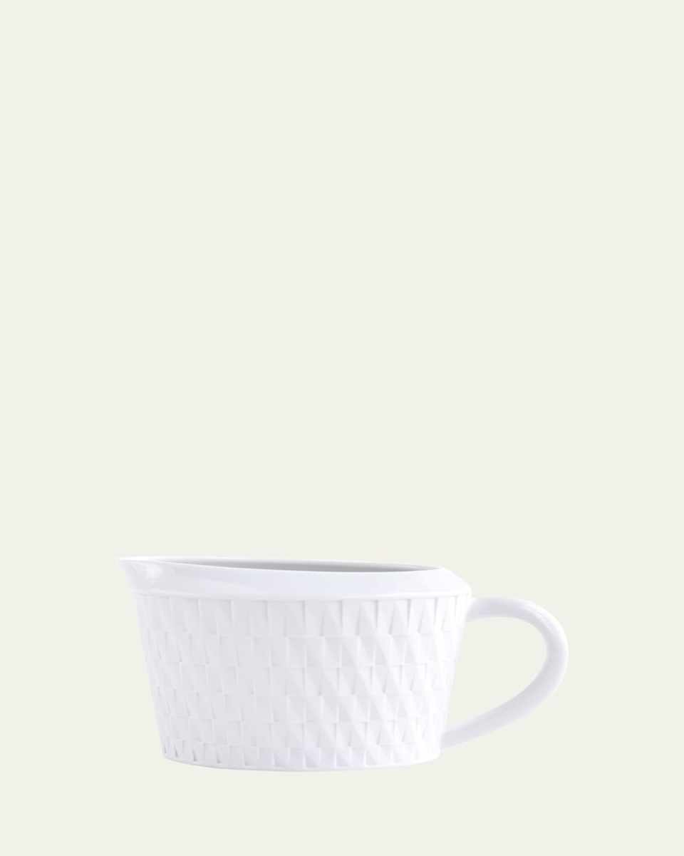 Twist White Sauce Boat