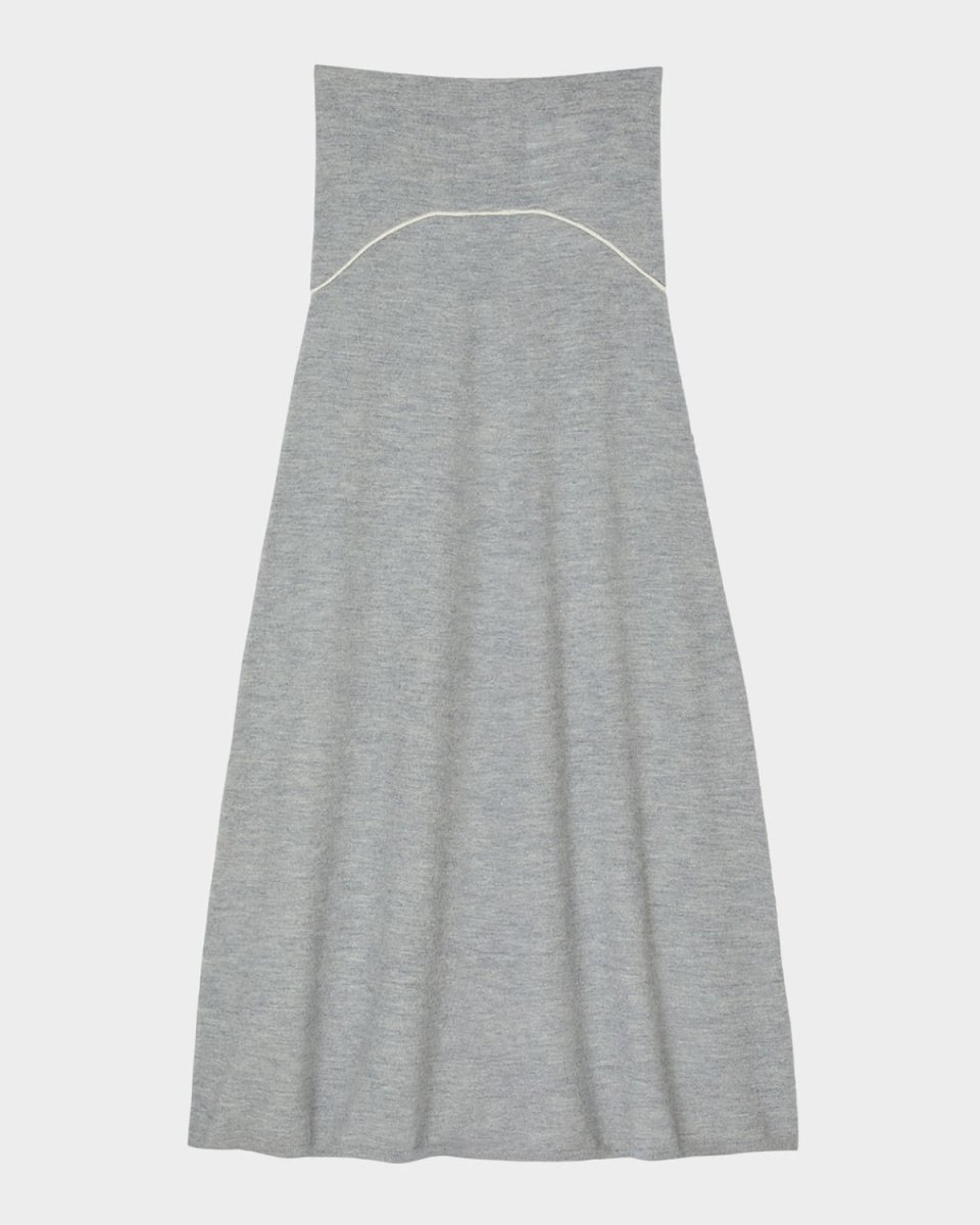 Oriane Wool Maxi Skirt