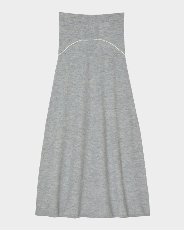Oriane Wool Maxi Skirt
