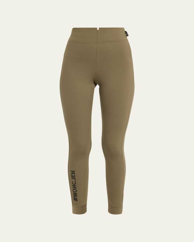 Logo Printed Jersey Leggings