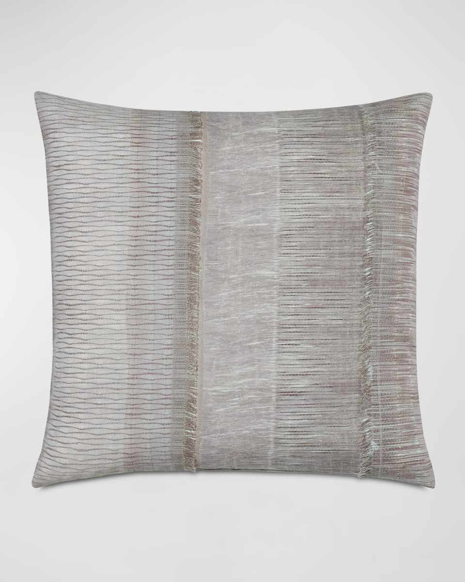 Midori Textured Decorative Pillow, 24" Square