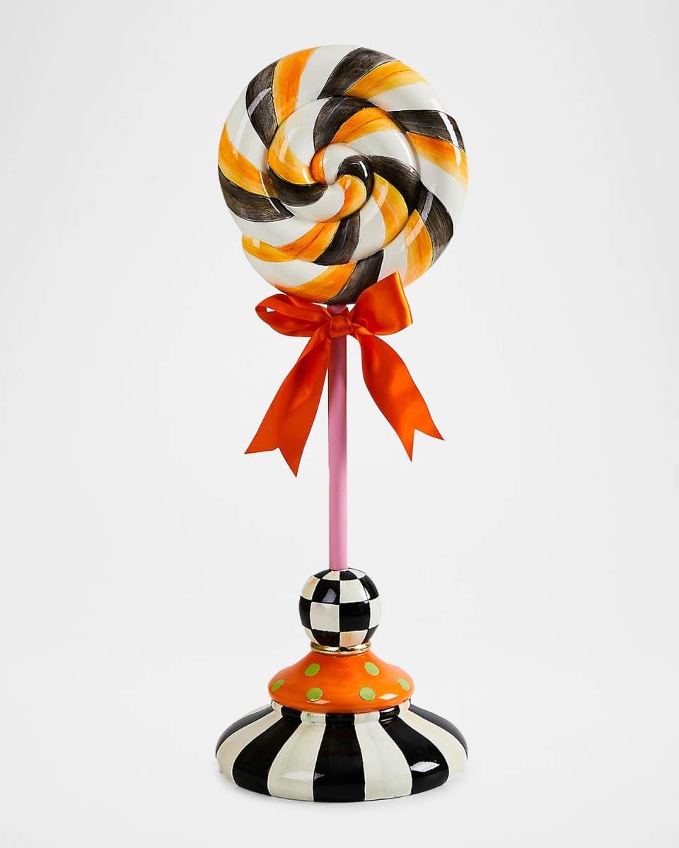 Trick or Treat Small Lollipop Topiary Halloween Decor, 22.8"