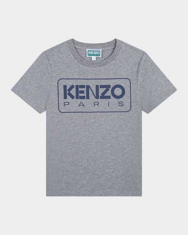Boy's Classic Logo-Print T-Shirt, Size 4-6