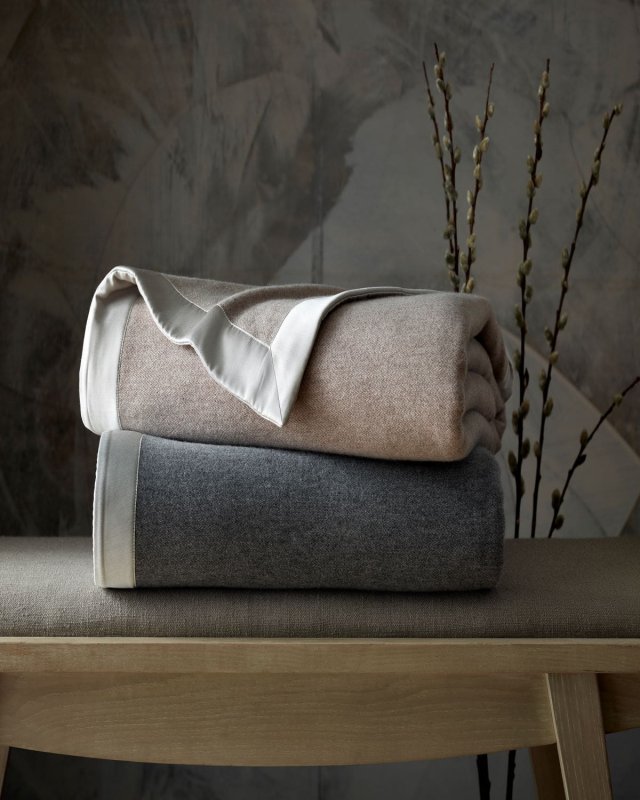 Brunello Cashmere Coverlet, 110" x 100"