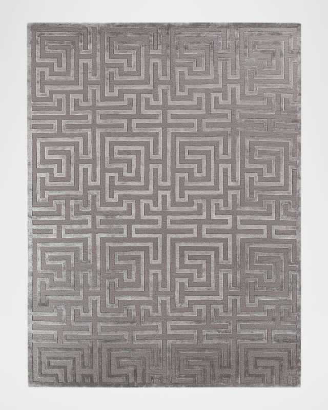 Trellis Hand-Knotted Rug, 12' x 15'