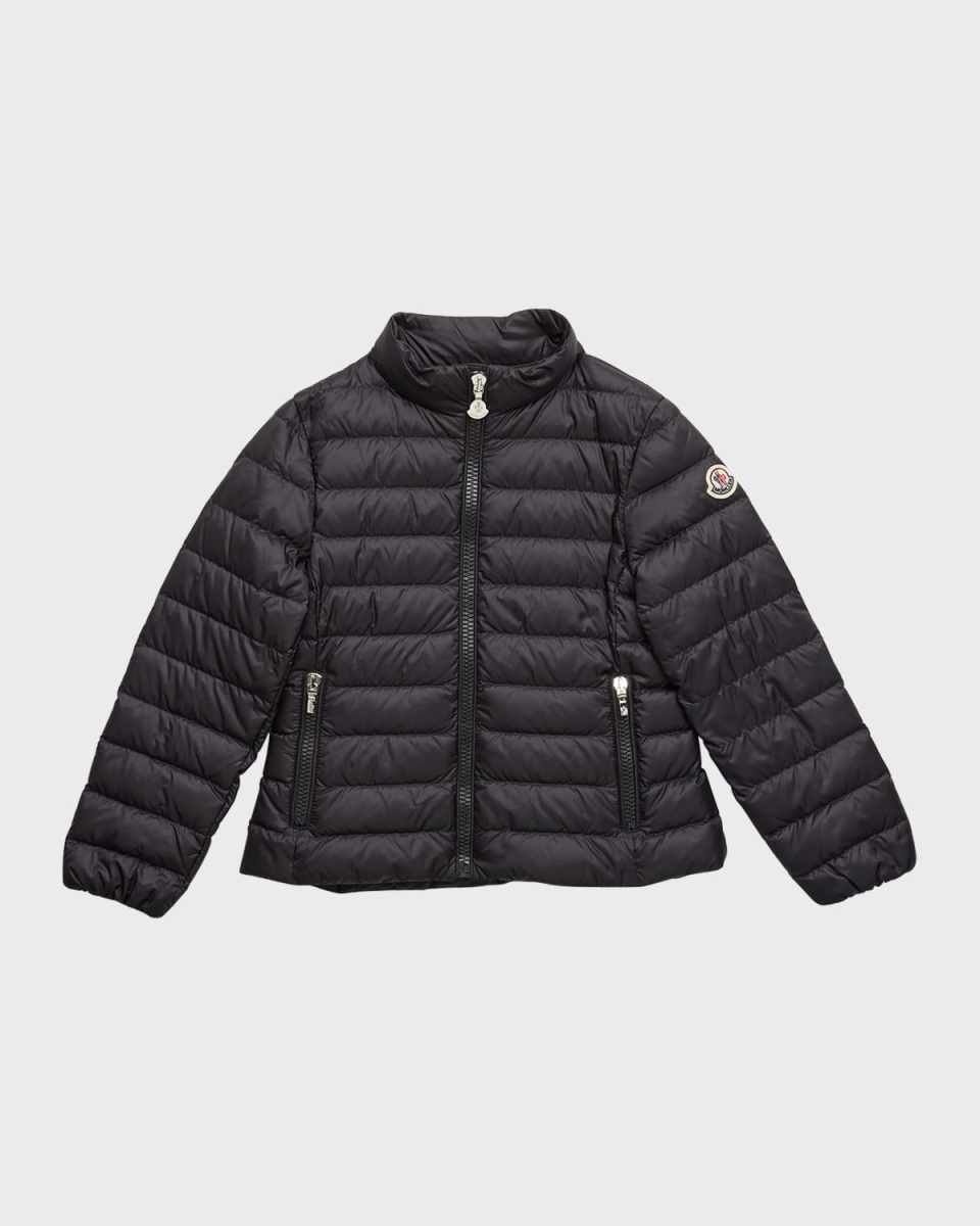 Girl's Kaukura Nylon Down Jacket, Size 4-6