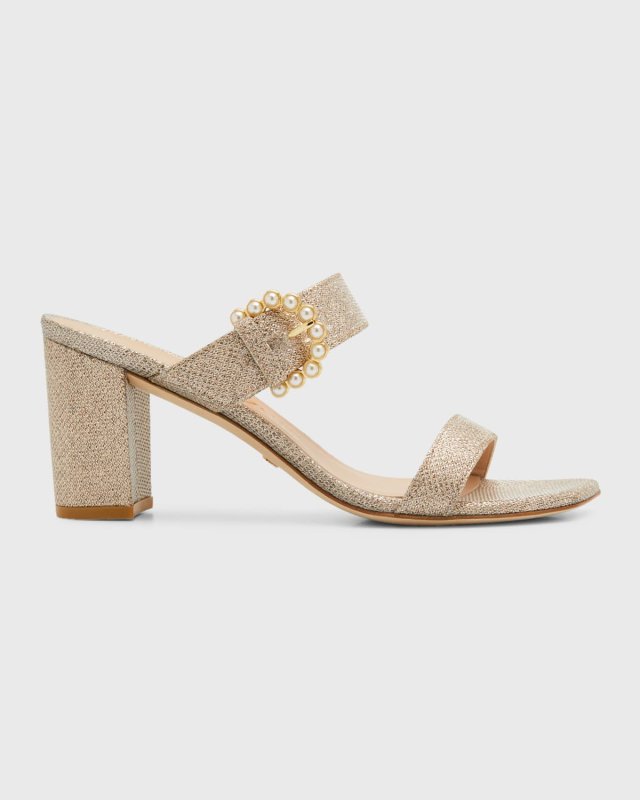 Piper 75mm Crystal-Embellished Block-Heel Sandals