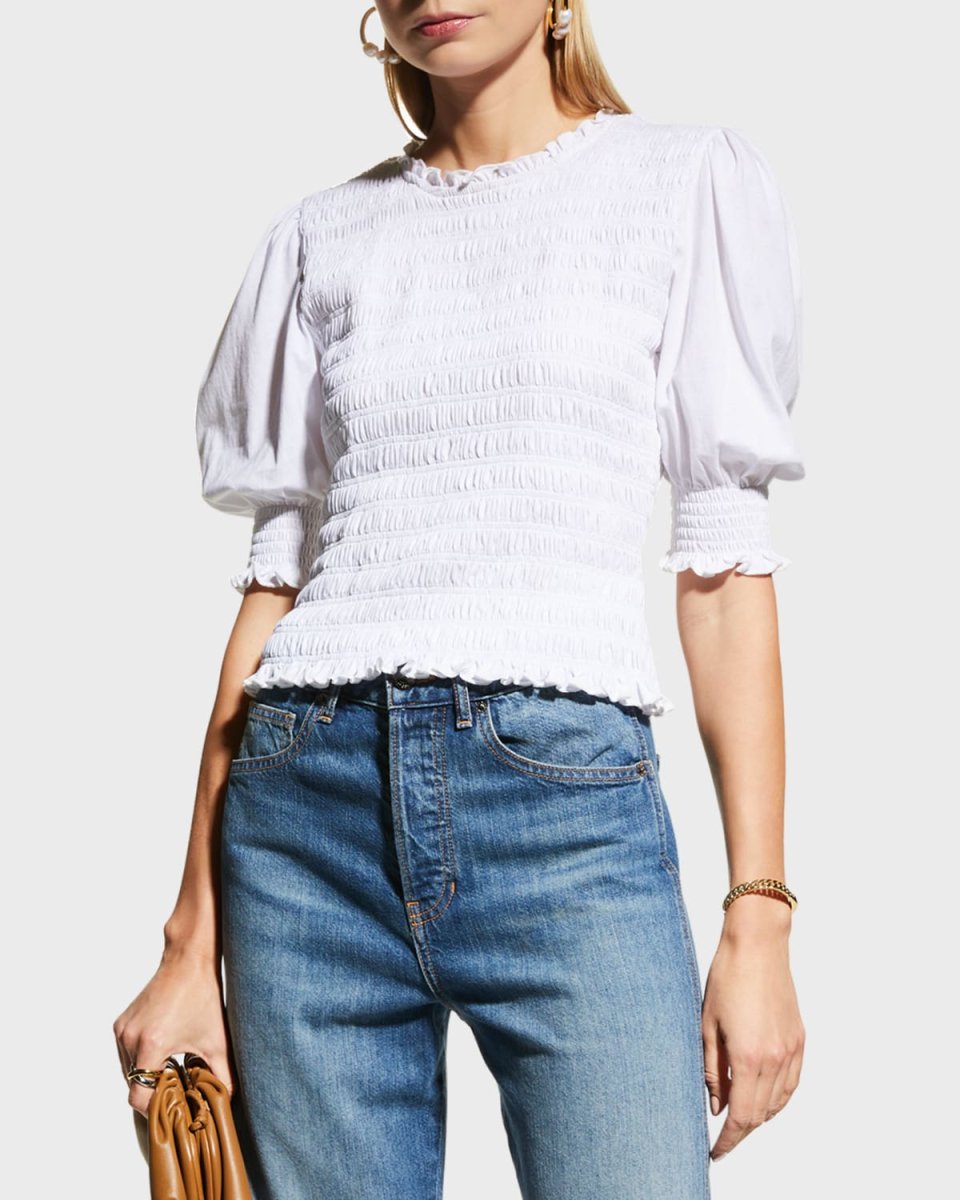 Langston Smocked Top