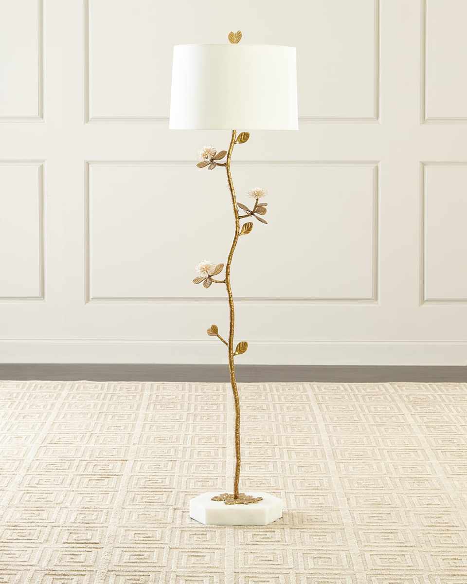 Quartz Bloom Floor Lamp