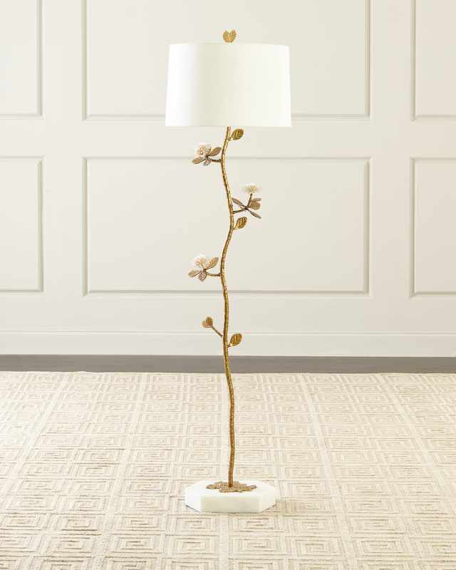 Quartz Bloom Floor Lamp