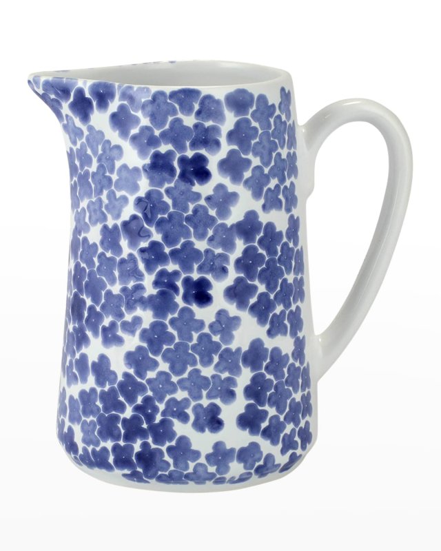 Santorini Flower Pitcher