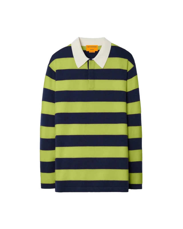 Striped Rugby Matcha/Midnight