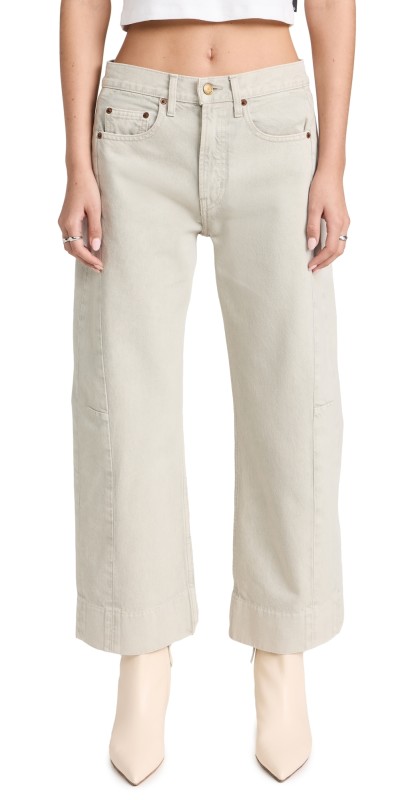B Sides Relaxed Lasso Jeans Stucco