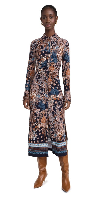 Cara Cara Shirley Dress Bluetif Cascade