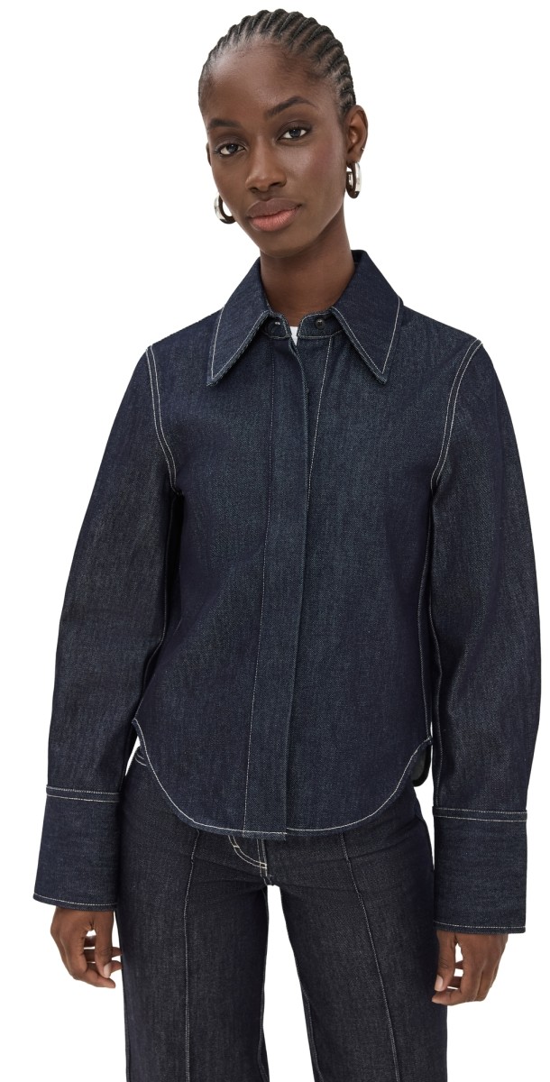 CO Button Down Shirt Indigo