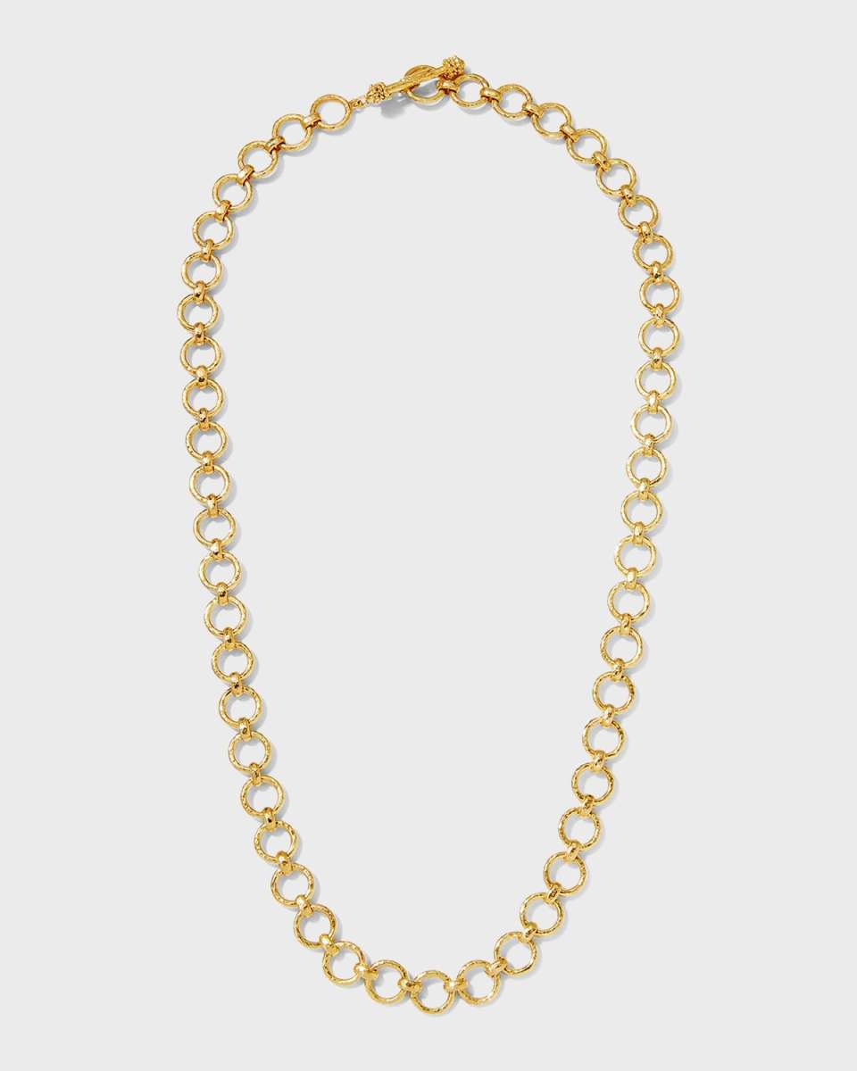 19K Gold Farnese Link Necklace