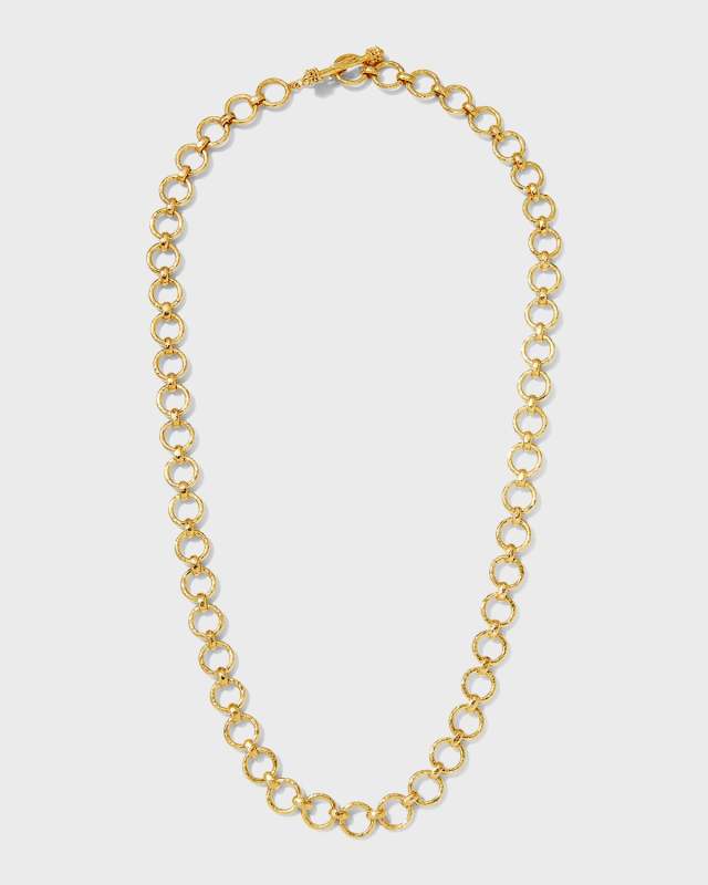 19K Gold Farnese Link Necklace