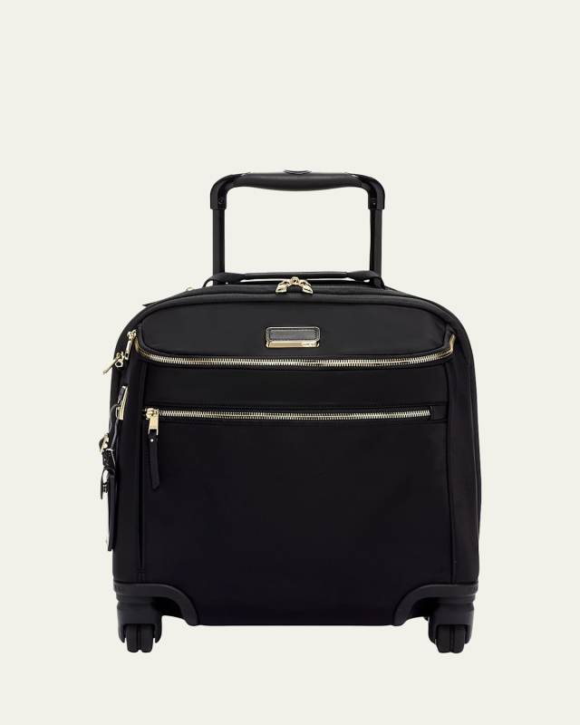 Oxford Compact Carry-On Luggage, Black