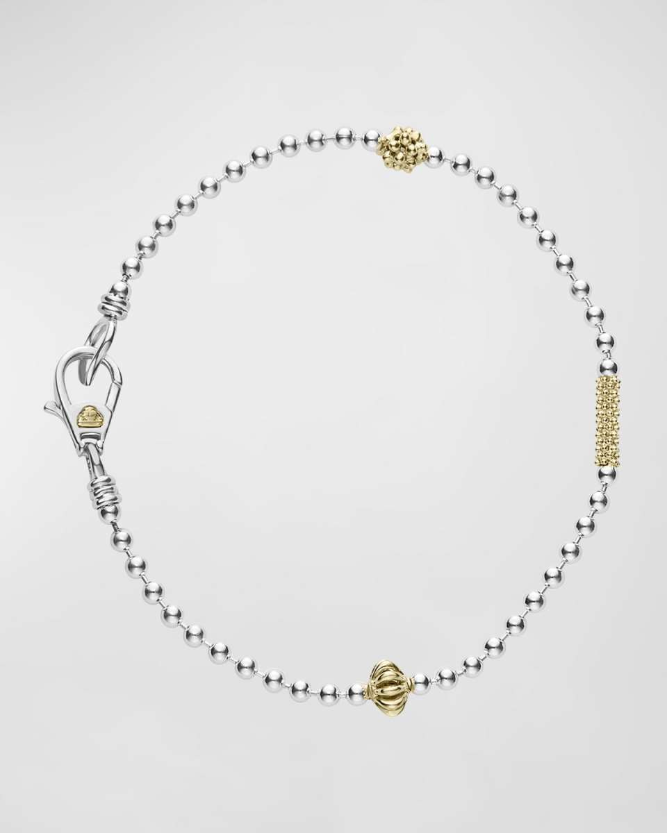 Caviar Icon 1-Row Ball-Chain Bracelet
