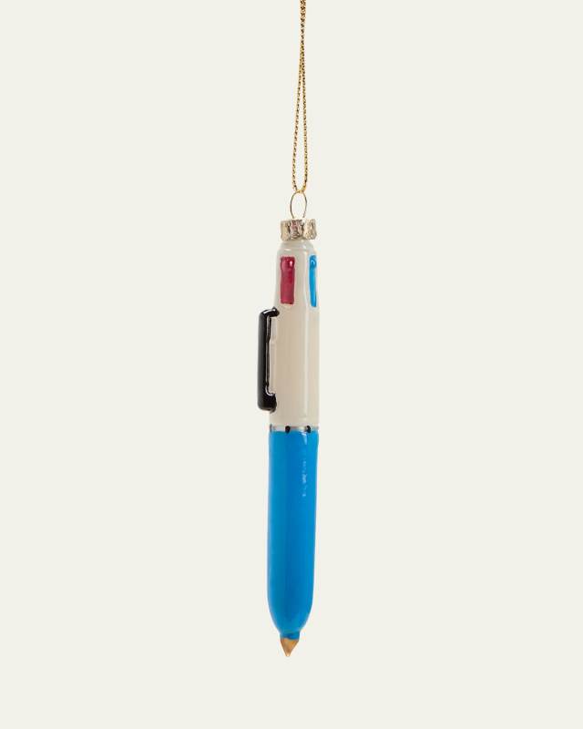 Retro Color Click Pen Ornament