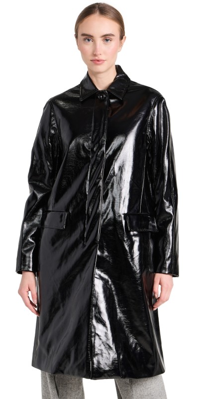 rag & bone Morin Coat Black