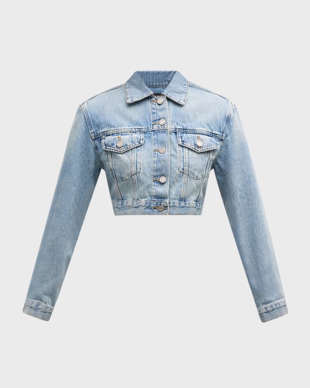 Cropped Denim Jacket