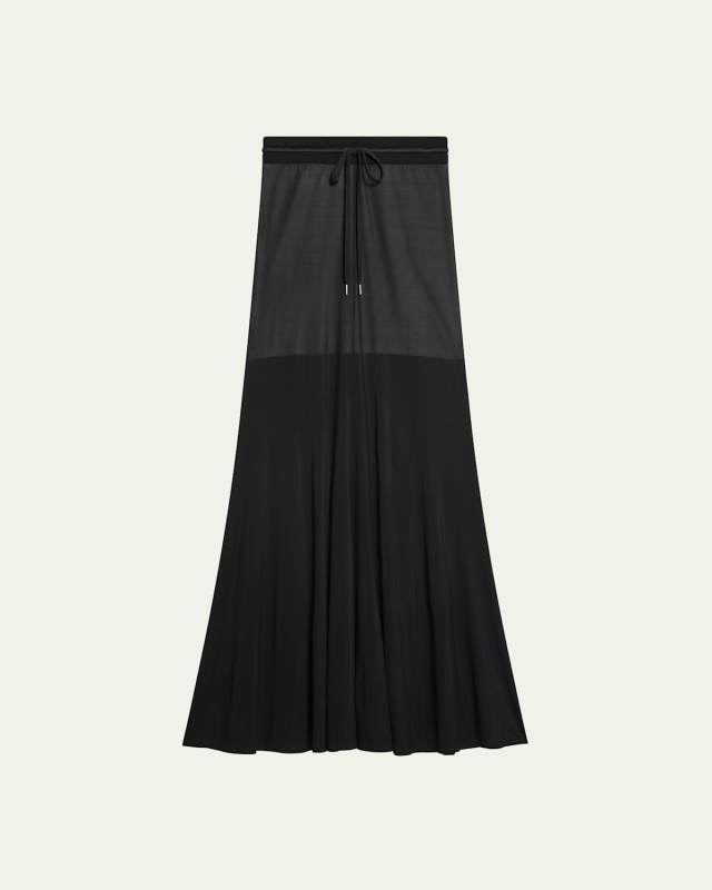 Hosiery Maxi Skirt