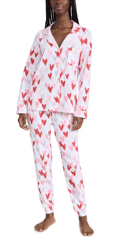 BedHead PJs Love is All You Need Long Sleeve Notch & Joggers Love Is All You Need