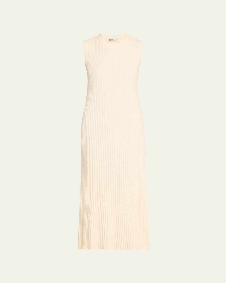 Rib-Knit Maxi Tank Dress