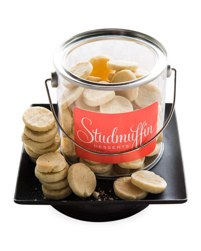 Lemon Crisps Signature Cookie Bites Stud Bucket