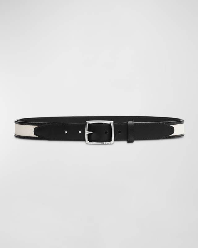 Boyfriend Mixed-Media Belt