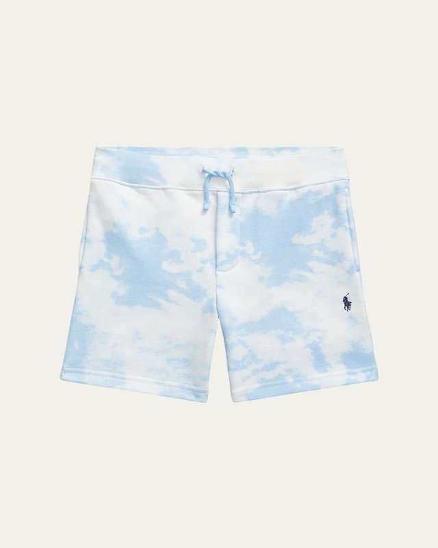 Boy's Tie-Dye Printed Shorts, Size 2-7