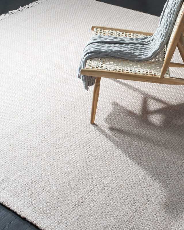 Amalie Pewter Hand-Woven Flat Weave Rug, 8' x 10'