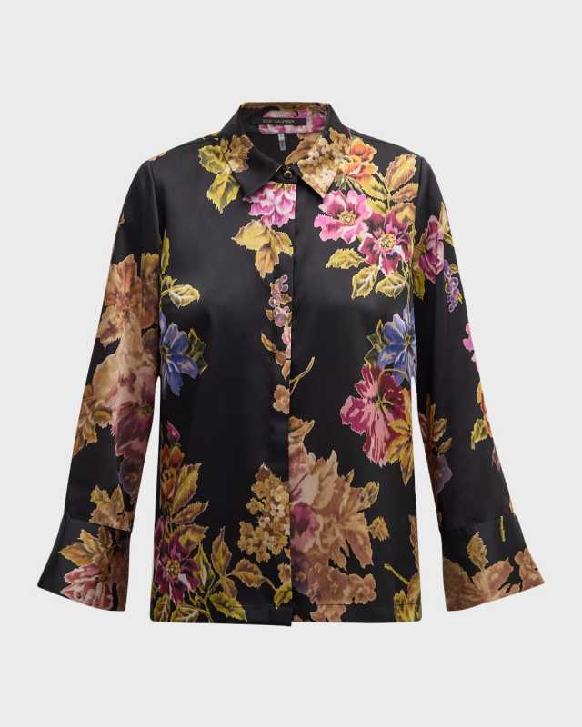 Kezia Floral-Print Blouse