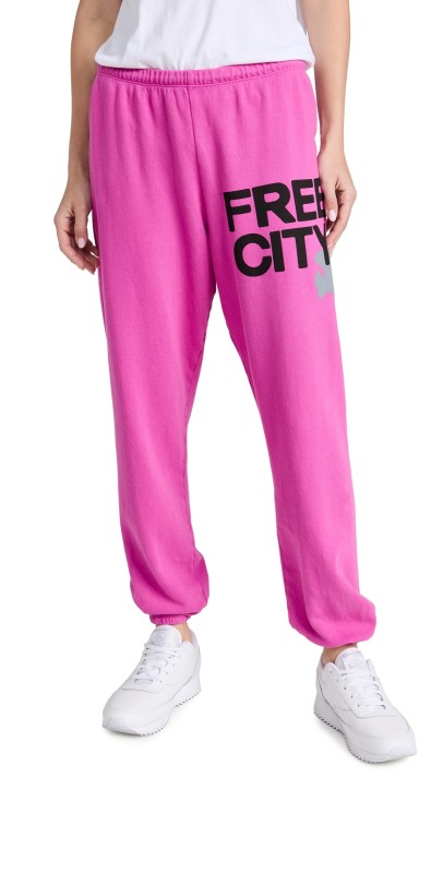 FREECITY Freecity Large Sweatpants Tokyo Pink/Red