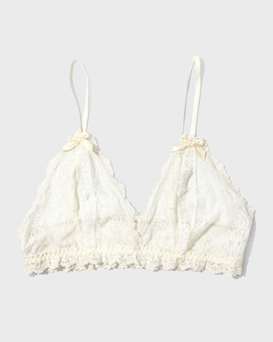 Luxe Lace Open-Cup Bralett